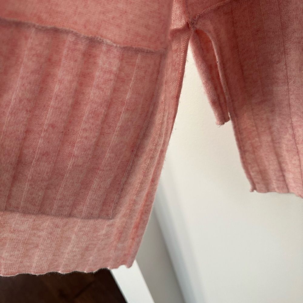 ANTHROPOLOGIE PILCRO Mafalda Cashmere Pink Sweater M - Picture 5 of 9